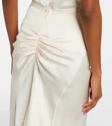 Victoria Beckham Bela midi skirt | Thumbnail 4