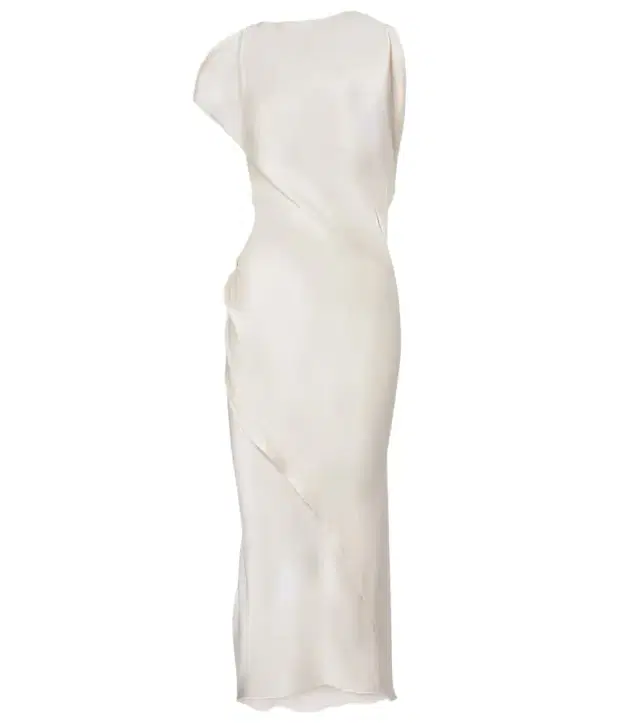 Victoria Beckham Kyra draped midi dress