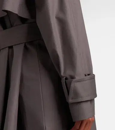 Victoria Beckham Philippa cotton trench coat | Thumbnail 5
