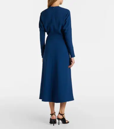 Victoria Beckham Cady midi dress | Thumbnail 4 Victoria Beckham Cady midi dress | Thumbnail 4