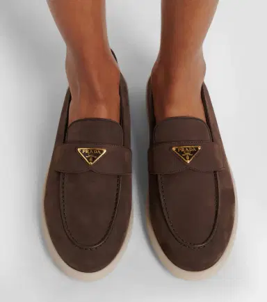 Prada Suede penny loafers | Thumbnail 6