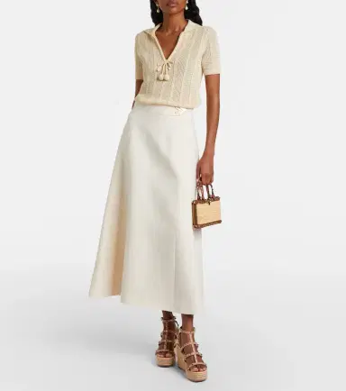 Valentino Garavani Rockstud leather wedge sandals | Thumbnail 6 Valentino Garavani Rockstud leather wedge sandals | Thumbnail 6