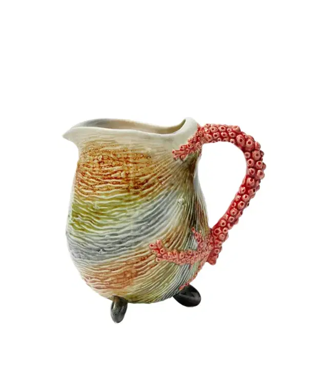 Bordallo Pinheiro Oyster earthenware pitcher