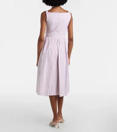 Vivienne Westwood Sunday striped cotton midi dress | Thumbnail 5