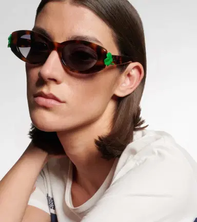 DIOR Eyewear Dior Clover B1I oval sunglasses | Thumbnail 3