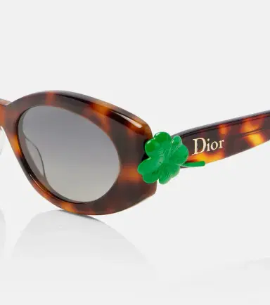 DIOR Eyewear Dior Clover B1I oval sunglasses | Thumbnail 5