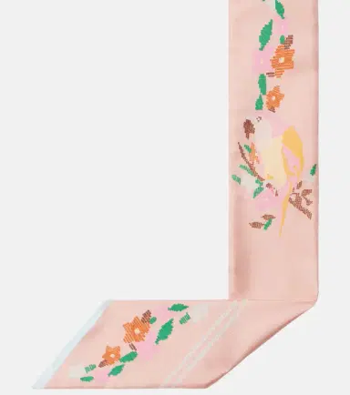 Chloé Chloé Printed silk scarf | Thumbnail 2