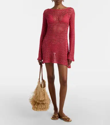ViX Paula Hermanny Belle open-knit beach cover-up | Thumbnail 3