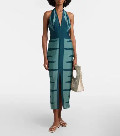 ViX Paula Hermanny Ina printed midi dress | Thumbnail 3 ViX Paula Hermanny Ina printed midi dress | Thumbnail 3
