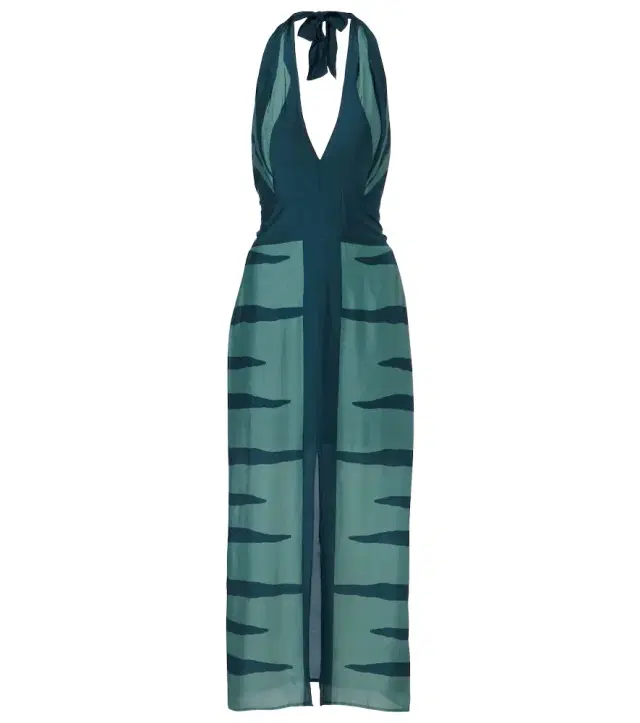 Ina printed midi dress