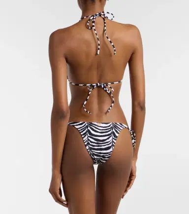 ViX Paula Hermanny Tie Side zebra-print bikini bottoms | Thumbnail 3 ViX Paula Hermanny Tie Side zebra-print bikini bottoms | Thumbnail 3