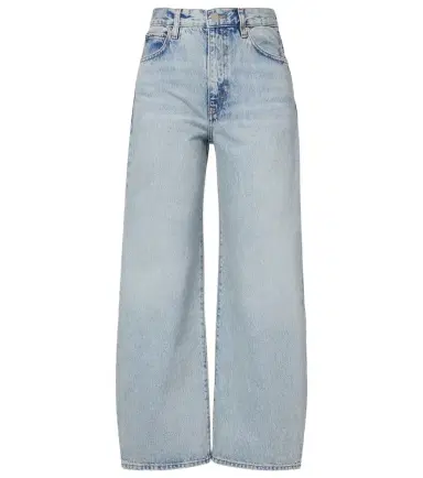 Frame The Bow Crop barrel-leg jeans | Thumbnail 1 Frame The Bow Crop barrel-leg jeans | Thumbnail 1