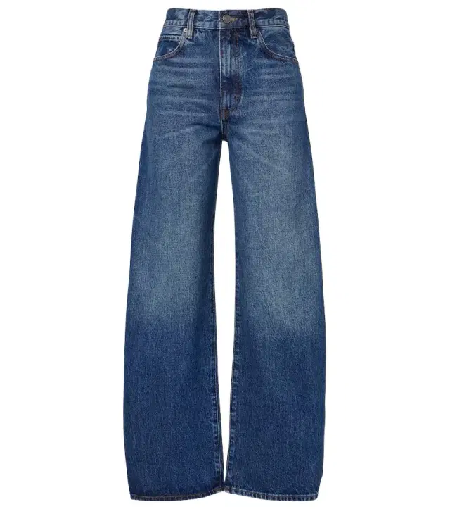 Frame The Bow barrel-leg jeans