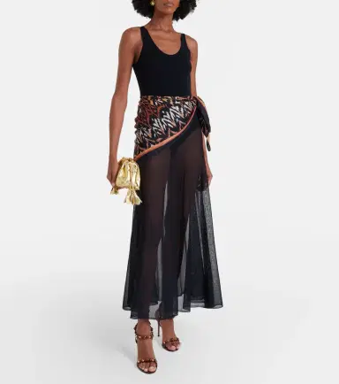 Zimmermann Aster scarf-detail maxi dress | Thumbnail 2