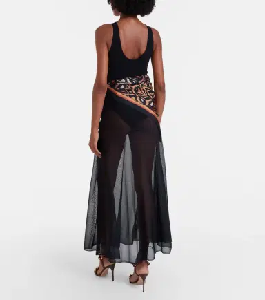 Zimmermann Aster scarf-detail maxi dress | Thumbnail 4