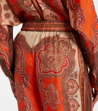 Zimmermann Mahon paisley silk palazzo pants | Thumbnail 2