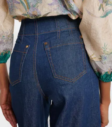 Zimmermann Aster cropped flared jeans | Thumbnail 2 Zimmermann Aster cropped flared jeans | Thumbnail 2