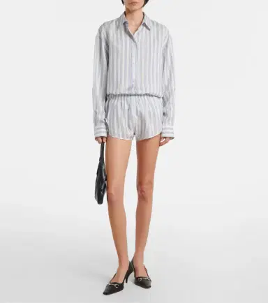 Gucci Striped silk shirt | Thumbnail 6 Gucci Striped silk shirt | Thumbnail 6