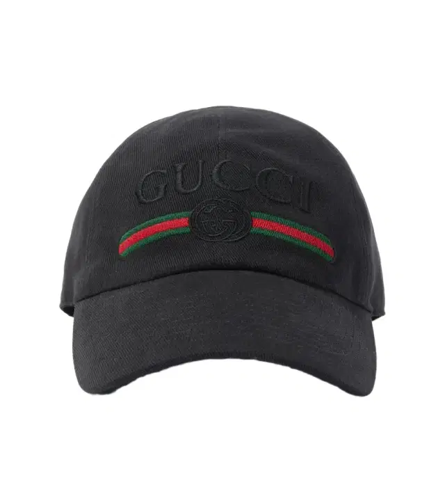 Gucci Web tripe cotton baseball cap
