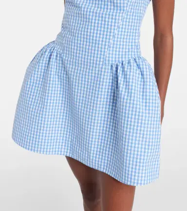 SHUSHU/TONG Gingham cotton minidress | Thumbnail 2 SHUSHU/TONG Gingham cotton minidress | Thumbnail 2