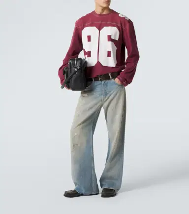 Acne Studios Printed cotton jersey T-shirt | Thumbnail 2