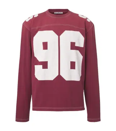 Acne Studios Printed cotton jersey T-shirt | Thumbnail 1