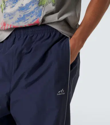 Balenciaga Cotton-blend track pants | Thumbnail 2