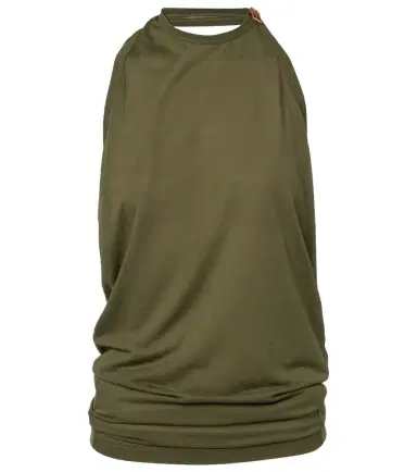 Balenciaga Draped cotton-blend top | Thumbnail 1