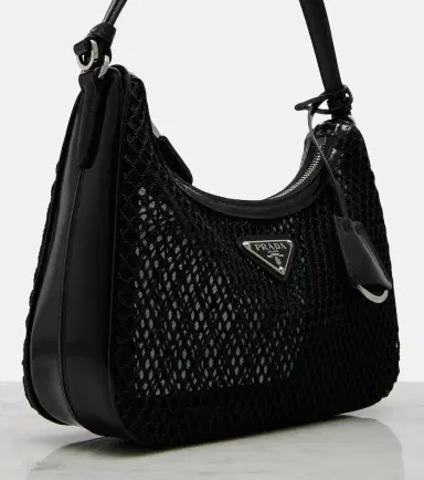 Prada Re-Edition 2005 Mini mesh shoulder bag | Thumbnail 2
