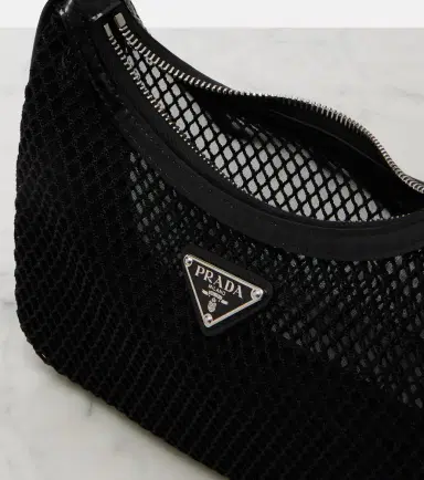 Prada Re-Edition 2005 Mini mesh shoulder bag | Thumbnail 4