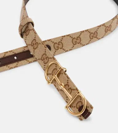 Gucci Horsebit GG Canvas belt | Thumbnail 2