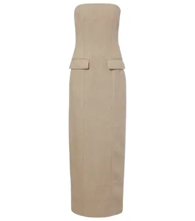 TOTEME Linen maxi dress | Thumbnail 1