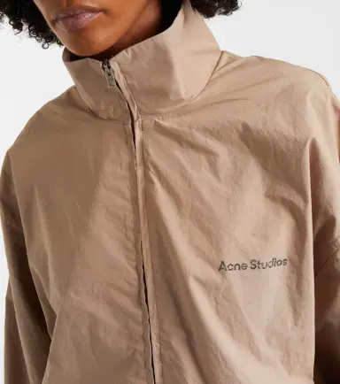 Acne Studios Logo cotton poplin jacket | Thumbnail 2