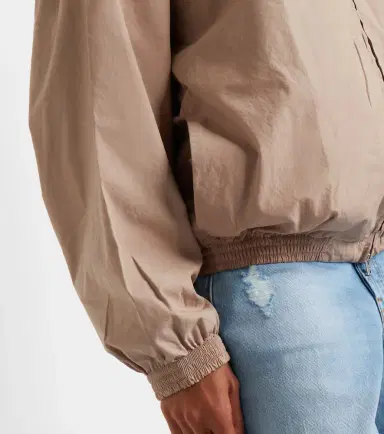 Acne Studios Logo cotton poplin jacket | Thumbnail 4