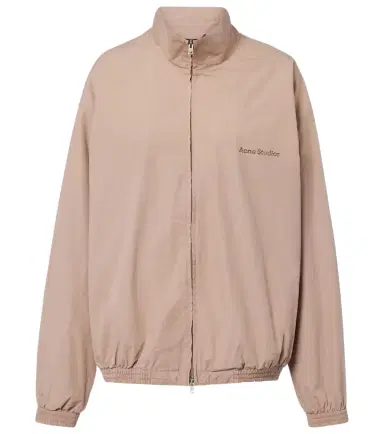 Acne Studios Logo cotton poplin jacket | Thumbnail 1