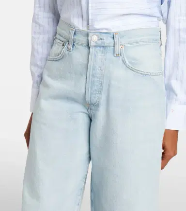 AGOLDE Ramona denim Bermuda shorts | Thumbnail 2