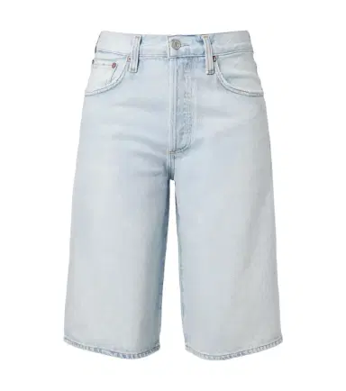AGOLDE Ramona denim Bermuda shorts | Thumbnail 1