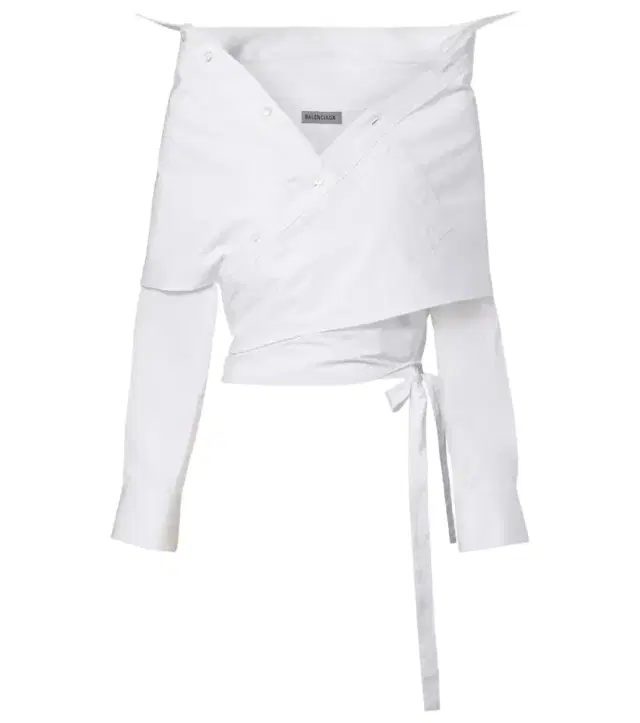 Balenciaga Off-shoulder cotton top