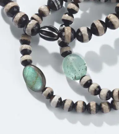 Ileana Makri Set of 3 beaded bracelets with gemstones | Thumbnail 3 Ileana Makri Set of 3 beaded bracelets with gemstones | Thumbnail 3