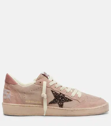 Golden Goose Ball Star glitter suede sneakers | Thumbnail 2 Golden Goose Ball Star glitter suede sneakers | Thumbnail 2