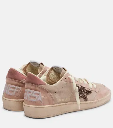 Golden Goose Ball Star glitter suede sneakers | Thumbnail 4 Golden Goose Ball Star glitter suede sneakers | Thumbnail 4