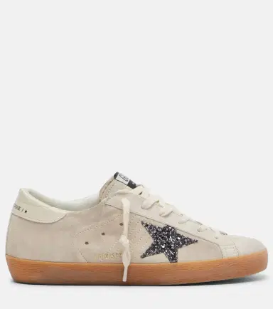 Golden Goose Super-Star glitter suede sneakers | Thumbnail 3 Golden Goose Super-Star glitter suede sneakers | Thumbnail 3