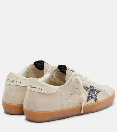 Golden Goose Super-Star glitter suede sneakers | Thumbnail 4 Golden Goose Super-Star glitter suede sneakers | Thumbnail 4