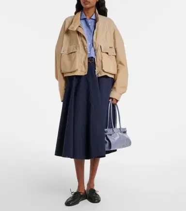 Prada Bonnie Medium leather shoulder bag | Thumbnail 5