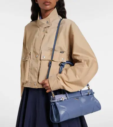 Prada Bonnie Medium leather shoulder bag | Thumbnail 7