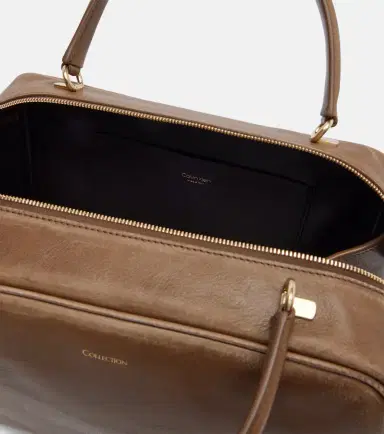 Calvin Klein Collection America Medium leather bowling bag | Thumbnail 2