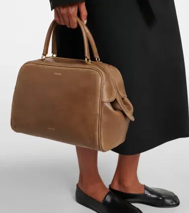 Calvin Klein Collection America Medium leather bowling bag | Thumbnail 4