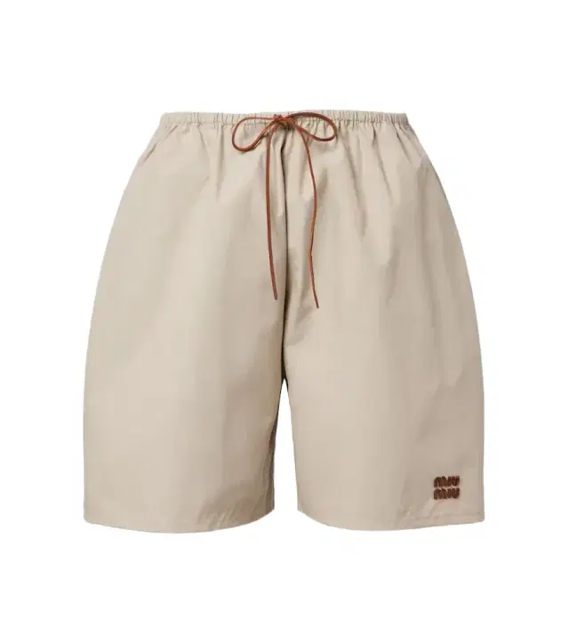 Cotton-blend Bermuda shorts