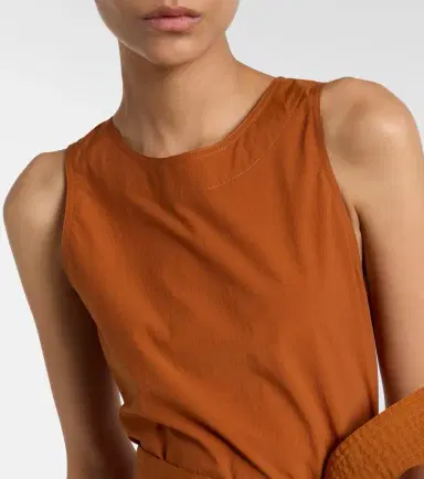 Saint Laurent Belted midi dress | Thumbnail 6 Saint Laurent Belted midi dress | Thumbnail 6