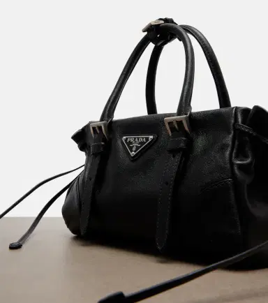 Prada Bonnie Small leather top-handle bag | Thumbnail 2